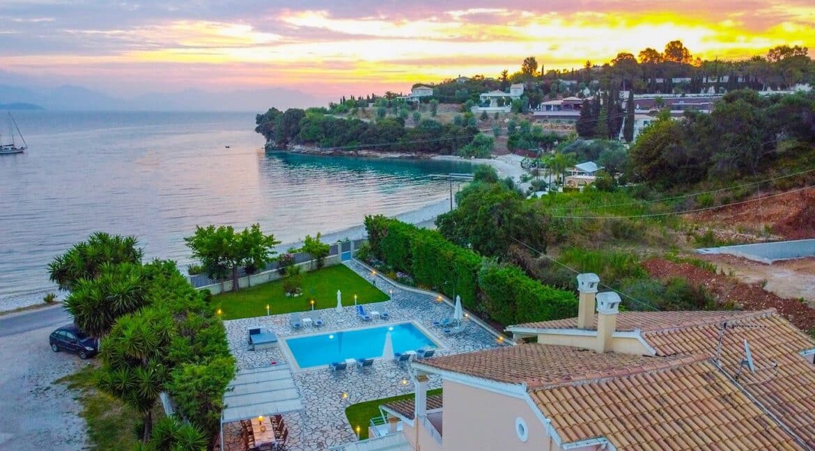 Seafront Villa in Avlaki Corfu