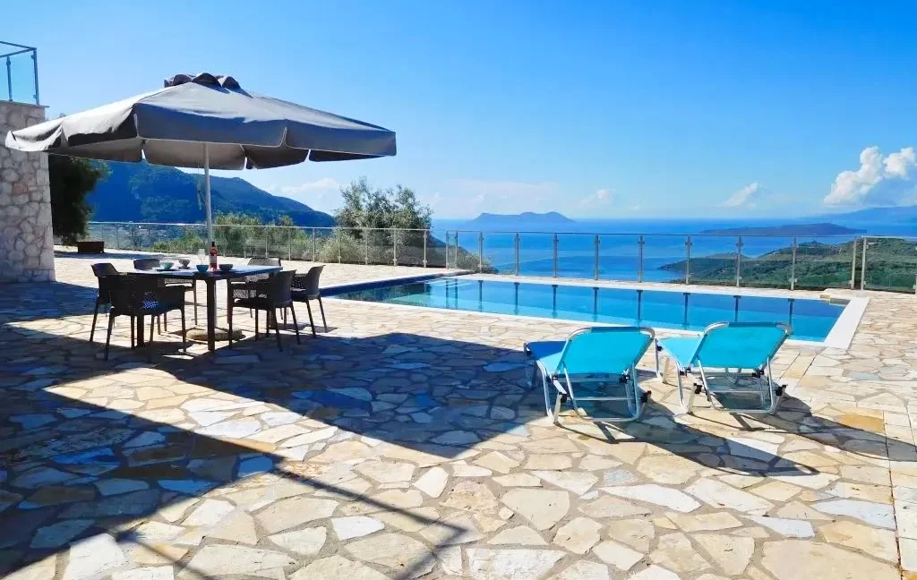 Newly built Seaview villa Lefkada