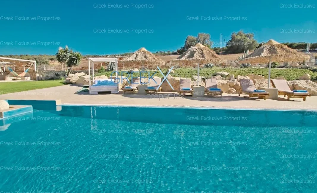 Luxury Seafront Villa for sale in South Crete Greece