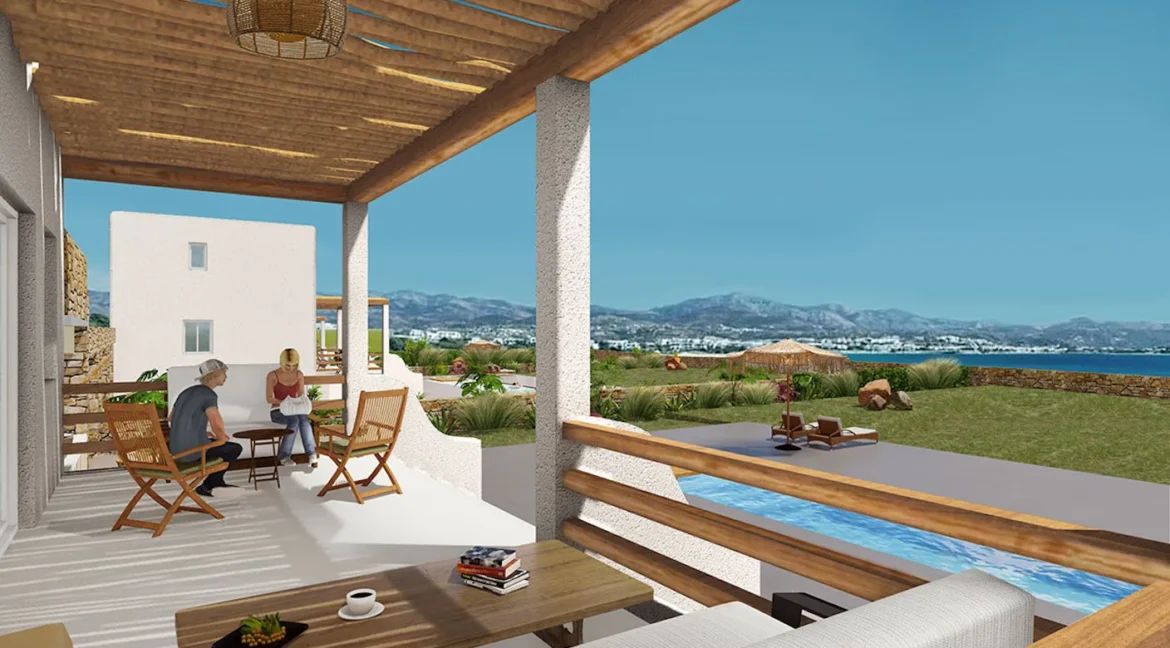 Seaside Villa for Sale in Naxos, Kastraki