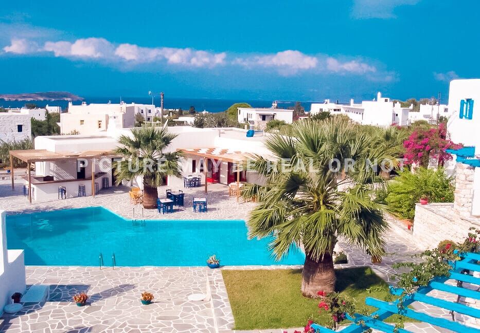 Hotel in Paros For Sale with Sea View, Paros Cyclades Hotel Sales