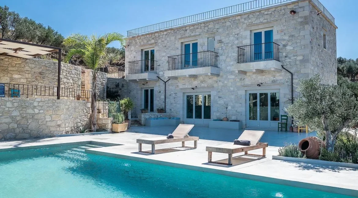 Spectacular Stone-Built Villa in Falassarna, Kissamos, Chania