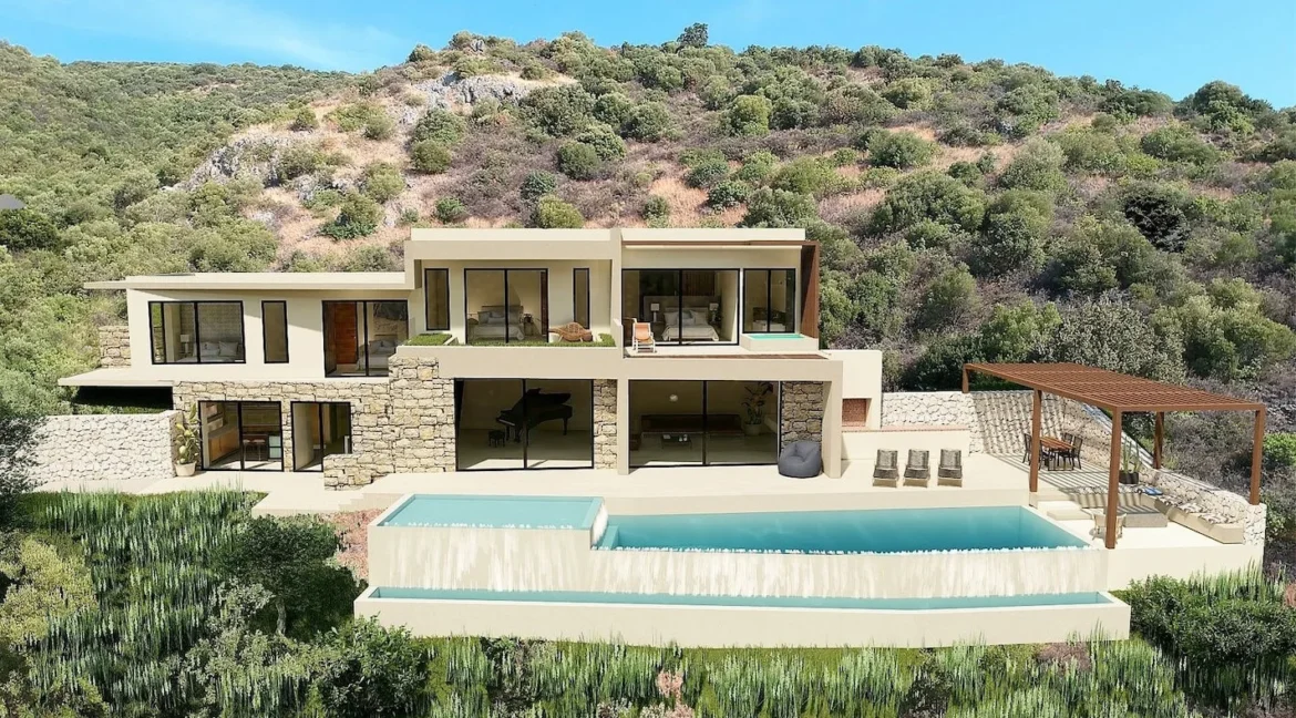 New Villa with Contemporary Design and Breathtaking Sea Views on Lefkada