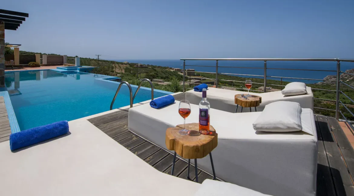 Luxury Seaview Villa for sale West Crete, Greece