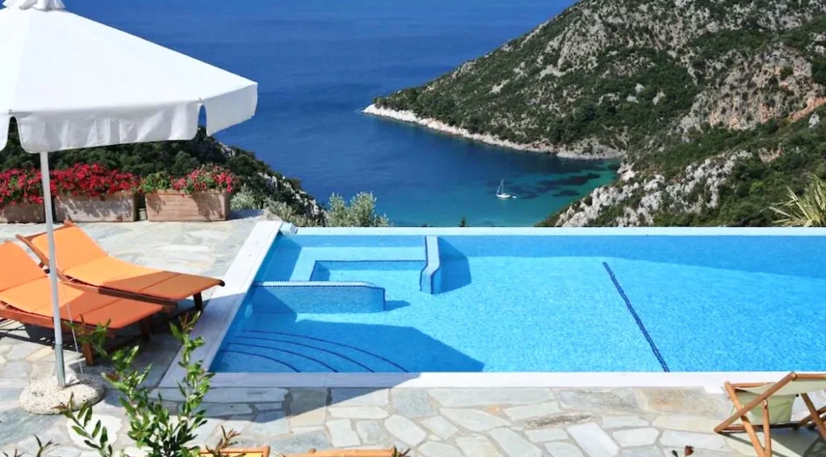 3 Luxury Villas for sale at Skopelos island,  Magnificent Seaview