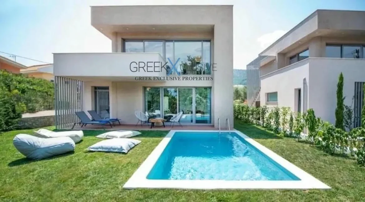 New Modern House For Sale in Thasos island Greece