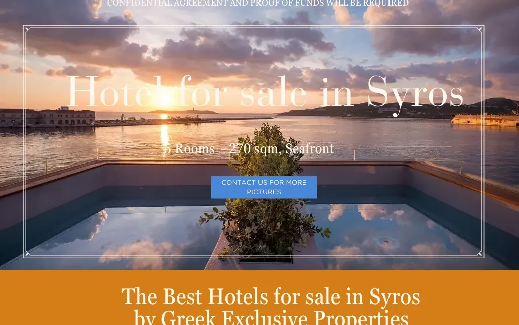 Hotel for sale in Greece