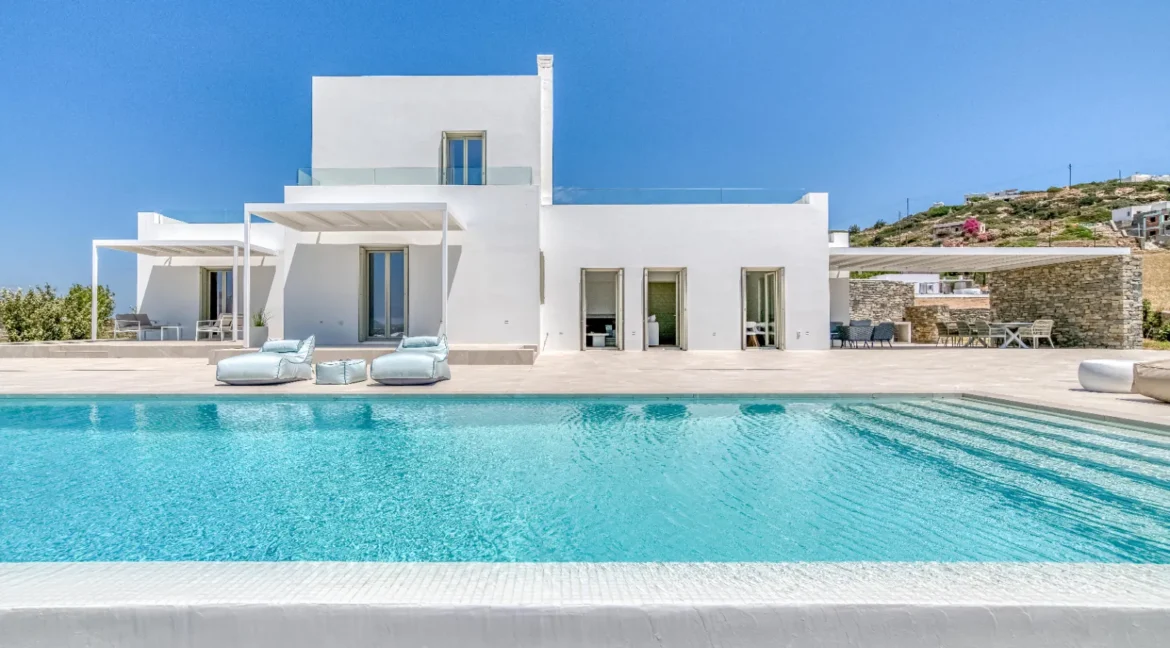 Modern Seaview Villa for Sale in Paros