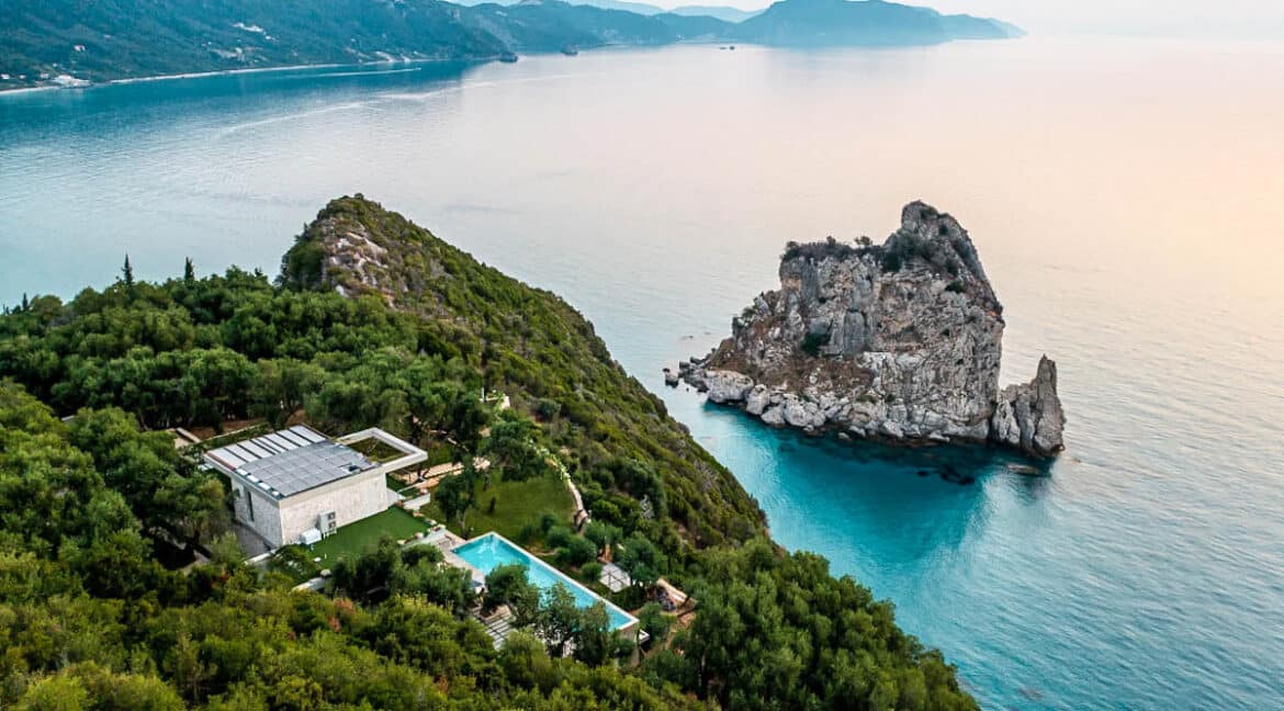 Luxury Sea View Villa West Corfu for sale, Corfu Luxury Homes, Corfu Island Properties