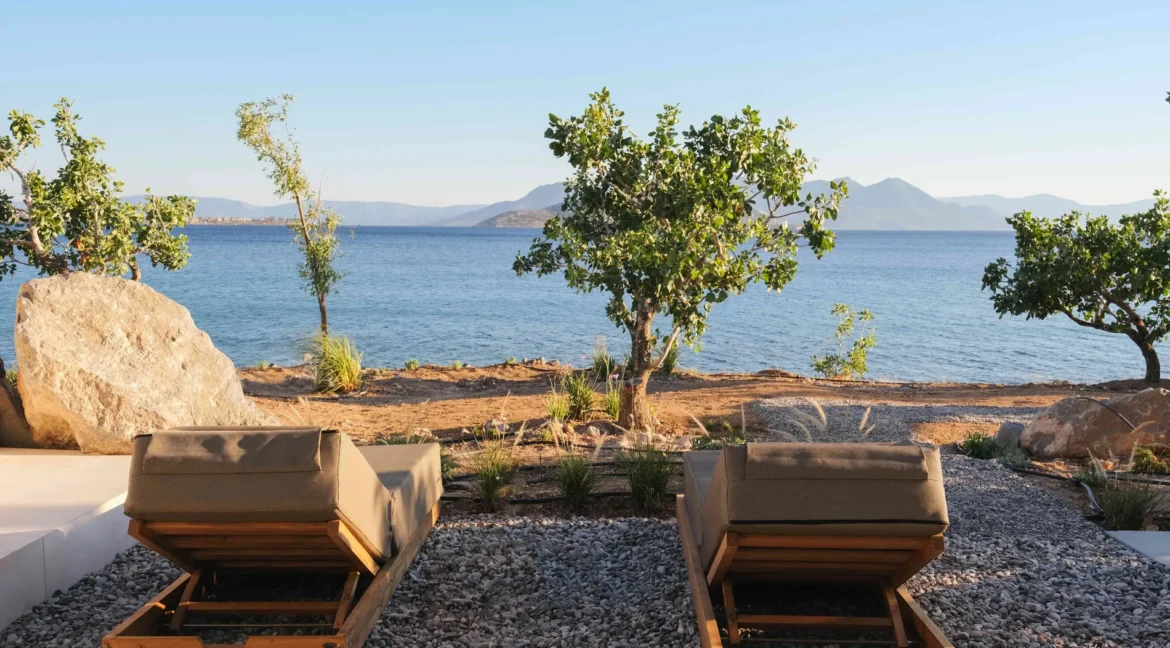 Modern Seafront Villa for sale Aegina Greece