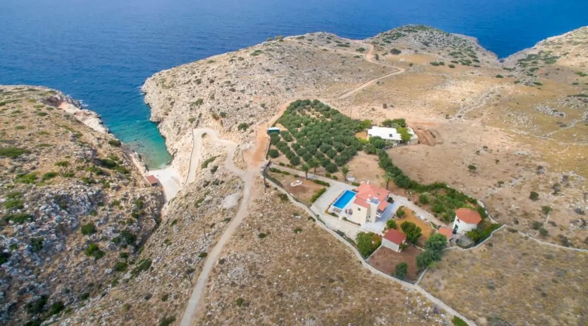 Seafront Villa for sale at Chania Crete