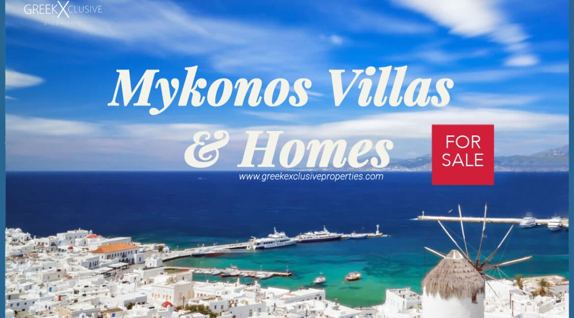 Mykonos Property for Sale, Villas in Mykonos, Seaview Property Mykonos, Luxury Estate Mykonos