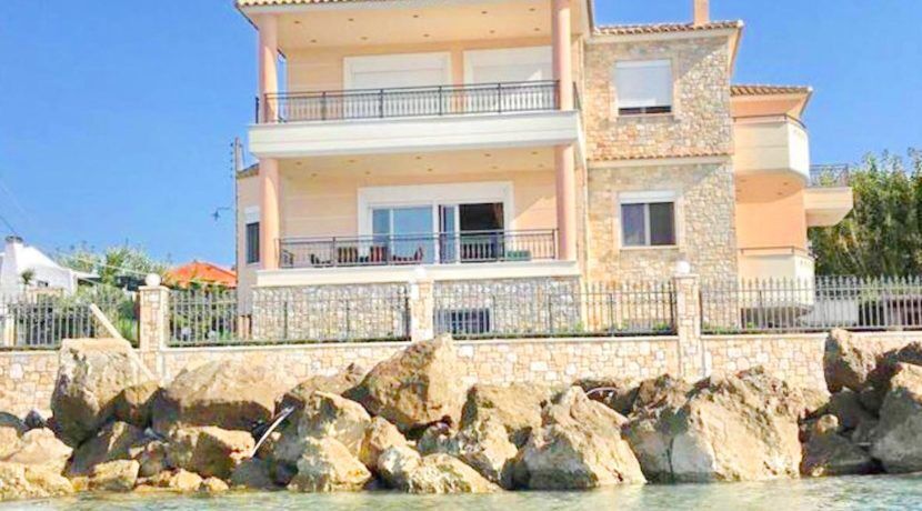 Seafront property in Korinthos Greece. Greece property for sale by the beach