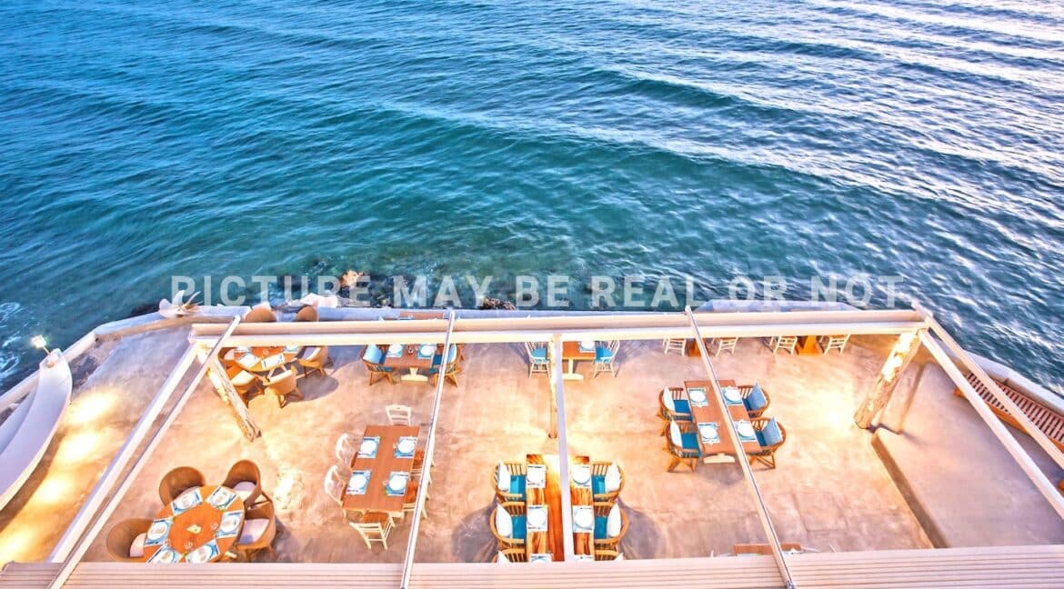 Seafront Boutique Beach Hotel in Crete, Seafront Hotel for sale in Crete