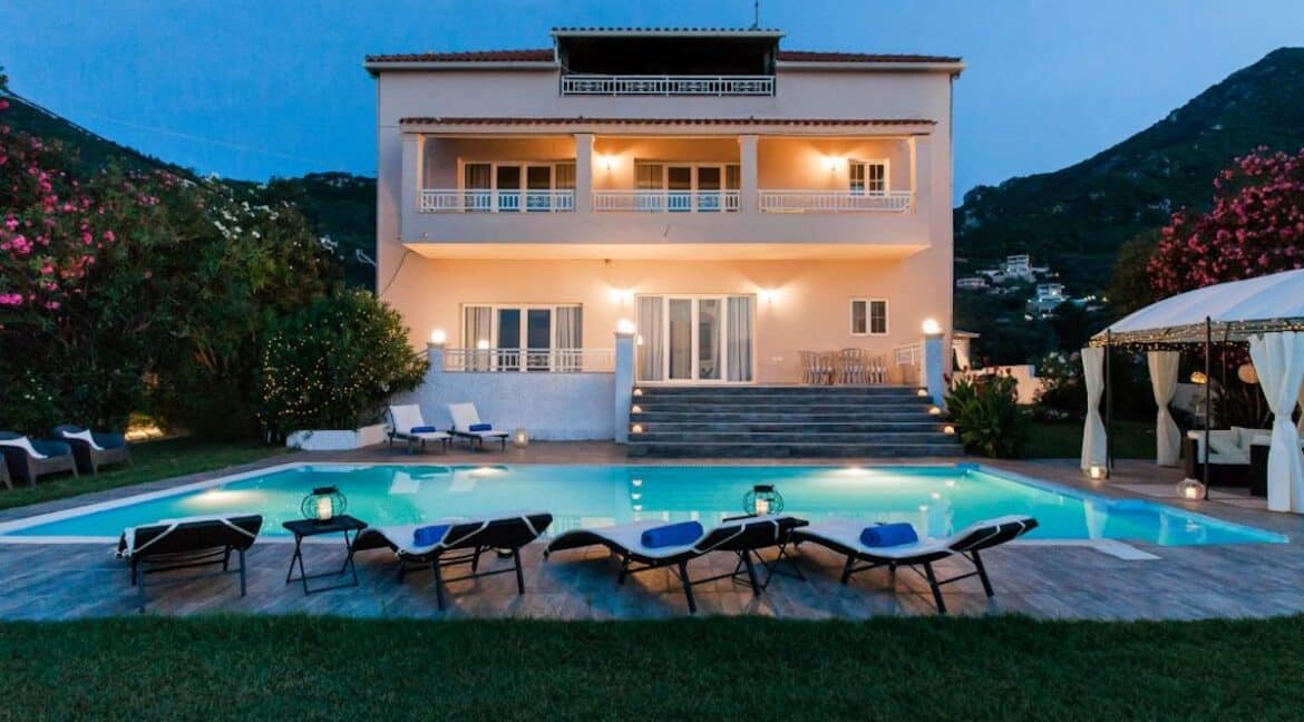 Seafront Property in Corfu, Luxury Villa near the sea