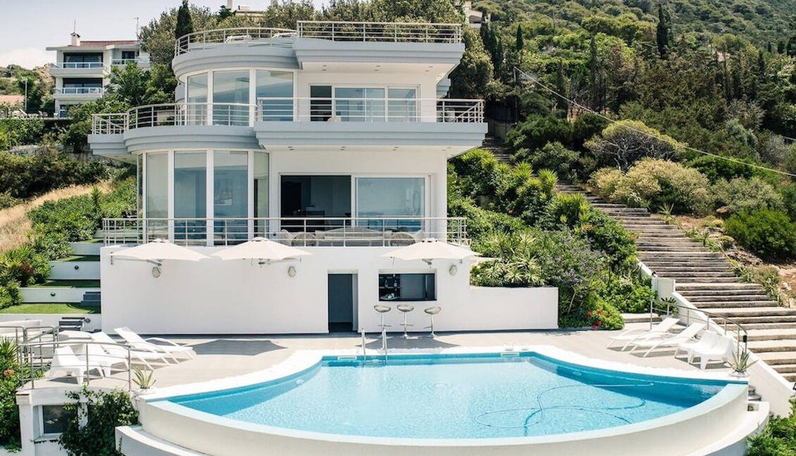 Villa in South Athens with Sea Views, Porto Rafti Villa for sale, Property in Greece, Real Estate Athens, Villas for Sale Athens