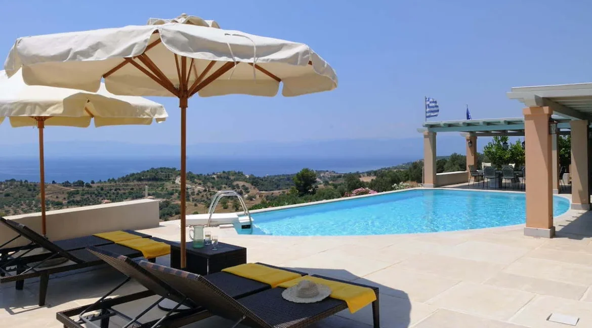 Big Villa in Porto Heli, with Sea view and Pool