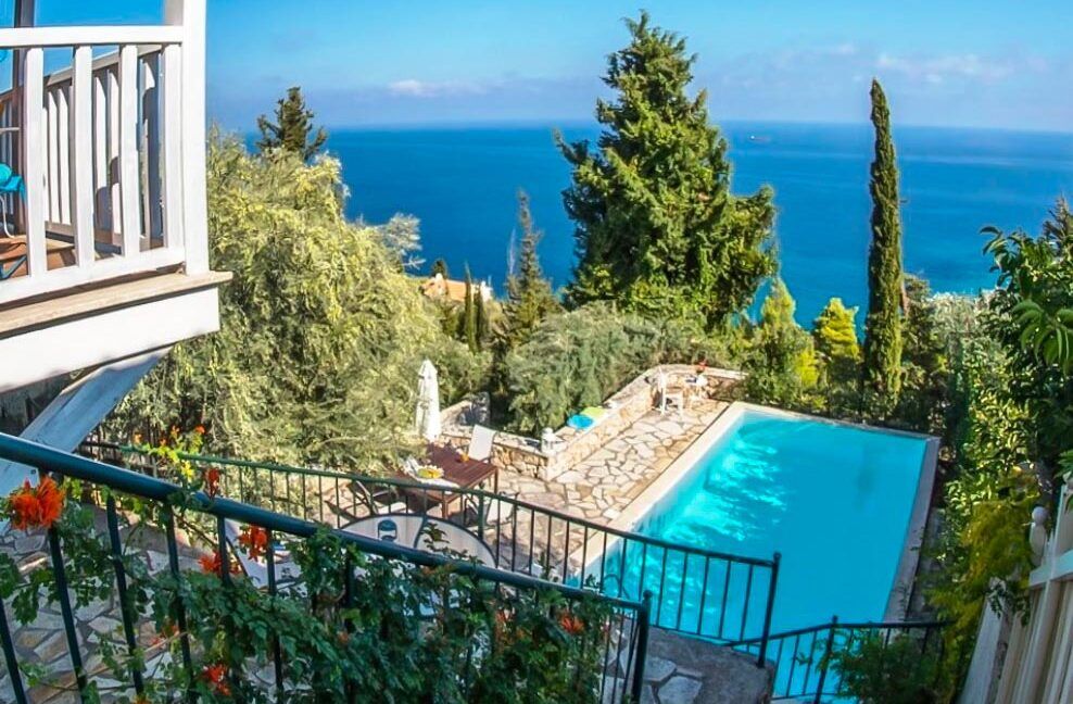 Sea View Villa in West Lefkada Homes in Lefkada, Properties in Lefkada for sale