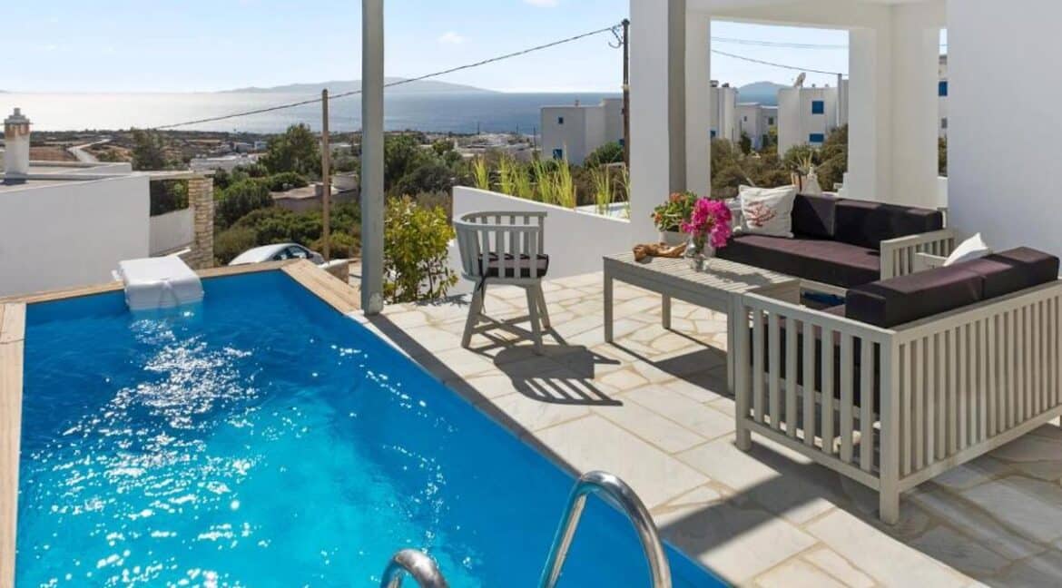 Maisonette for sale Paros Island with sea view