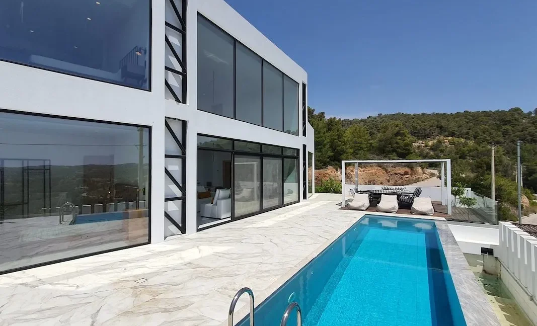 Newly built modern house for sale Kranidi Porto Heli Greece